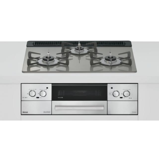 24C090_ジA 【ほぼ未使用】Rinnai リンナイ ビルトインガステーブル RB31AW28U32R 都市ガス 12A13A 現状品 中古 RHX31W32L22RAW | Rinnai Style（リンナイスタイル） | リンナイ