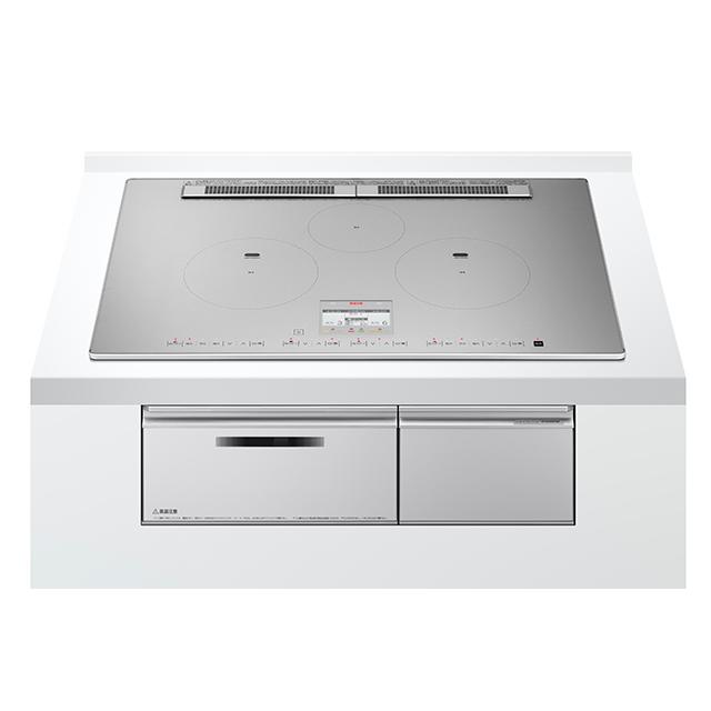 日立（HITACHI） IHクッキングヒーター HT-N100STWF(S) 75cm/鉄