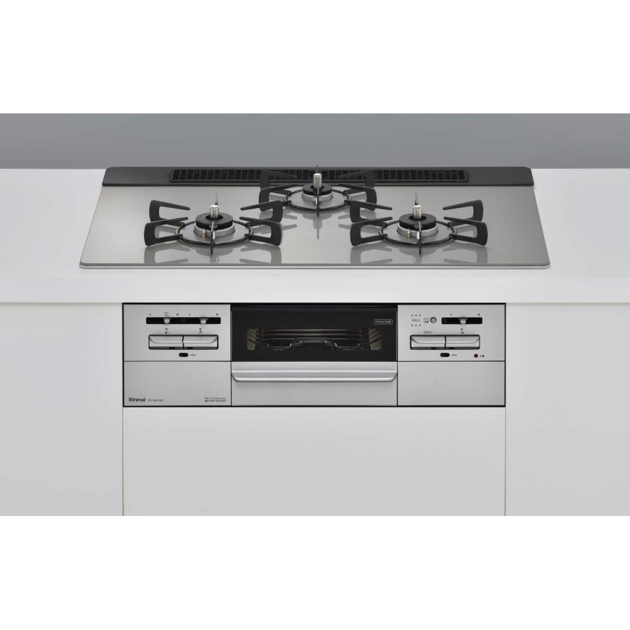 【庫内美品】リンナイ ガス高速オーブン (RC-22A) 付属品完備　都市ガス リンナイ（Rinnai） 【標準工事費込み】 ビルトインガスコンロ