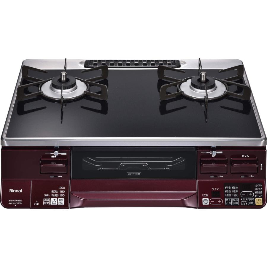 リンナイ ラクシエ 都市ガス用コンロ RTS65AWK1R-CR リンナイ リンナイ ガスコンロ RTS65AWK1RGA-A ラクシエ 59cm/水なし