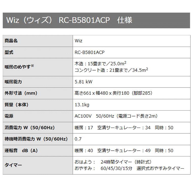 Wiz(リンナイ) リンナイ ガスファンヒーター 0.5mガスコード付 Wiz(リンナイ) リンナイ ガスファンヒーター 0.5mガスコード付