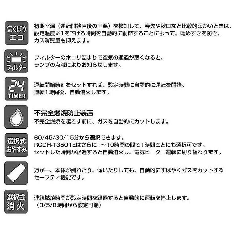 Wiz(リンナイ) リンナイ ガスファンヒーター 0.5mガスコード付 Wiz(リンナイ) リンナイ ガスファンヒーター 0.5mガスコード付