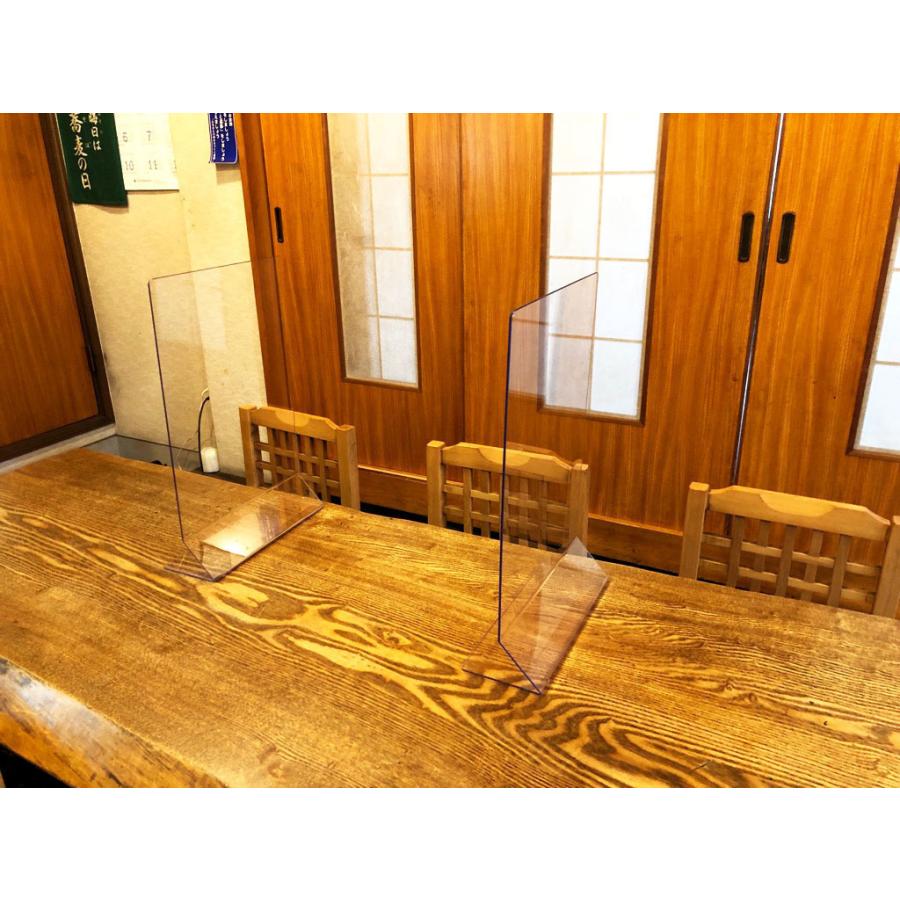 新版 L型ペット樹脂製パーテーション 防炎認定素材 ウイルス 飛沫感染対策 Mサイズw400 Supplystudies Com