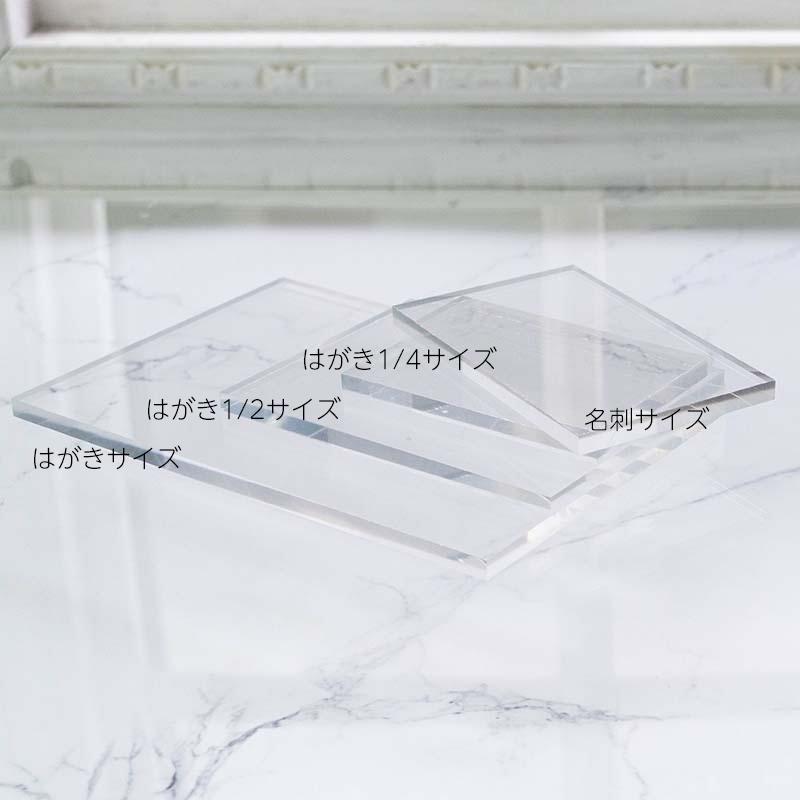 キャプションプレート クリアプレート 商品説明 プライスカード