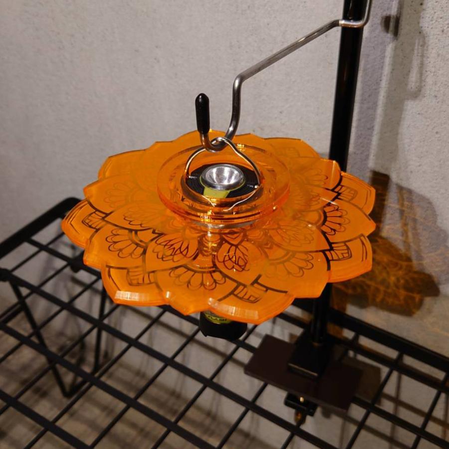 ゴールゼロ専用カスタムシェード　焔-紅蓮華- ぐれんげ ゴールゼロ シェード 【 蓮 マット 】 ライトシェード おしゃれ