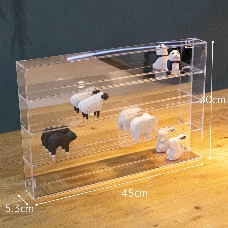 薄型ミニチュアコレクションケース 【背面ミラータイプ】 アクリル