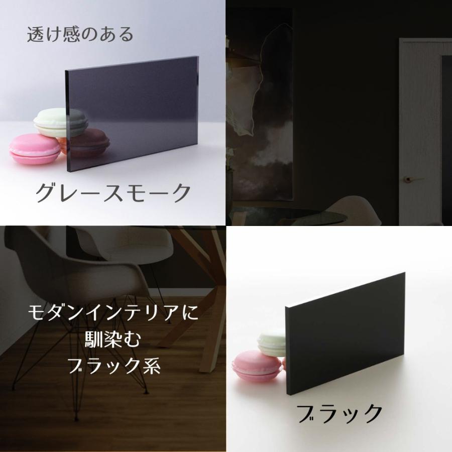 アクリルパネル 【Sサイズ 】 オーダーメイド 水はね防止 スタンド付き