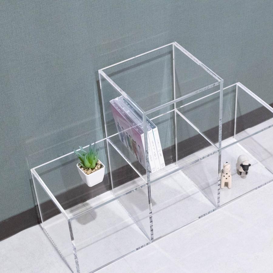 オープンラック 凸型 キューブラック 正方形 四角 ディスプレイラック