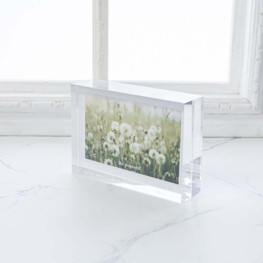 ポストカード はがき ディスプレイスタンド 極厚 アクリルスタンド UV