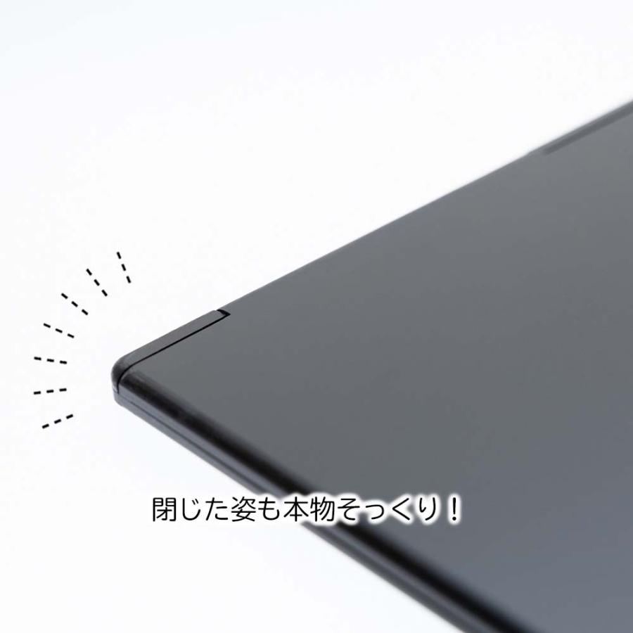 展示用ダミーノートパソコン 【15.6型】 ブラック ホワイト 動かない