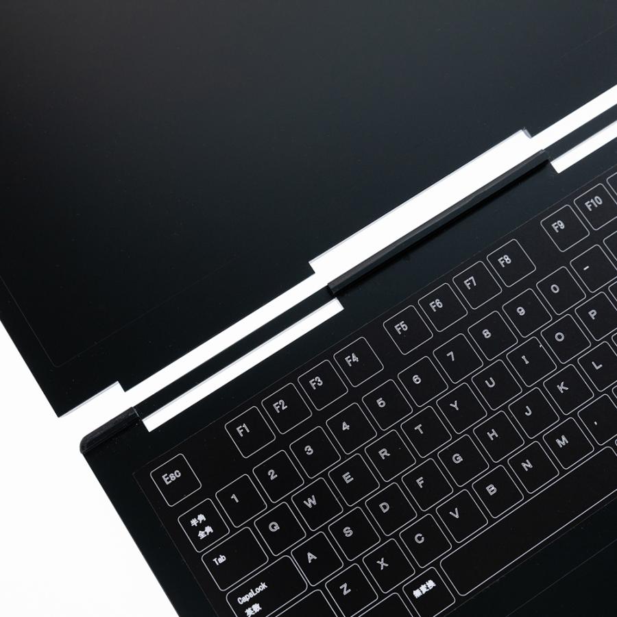 展示用ダミーノートパソコン 【15.6型】 ブラック ホワイト 動かない