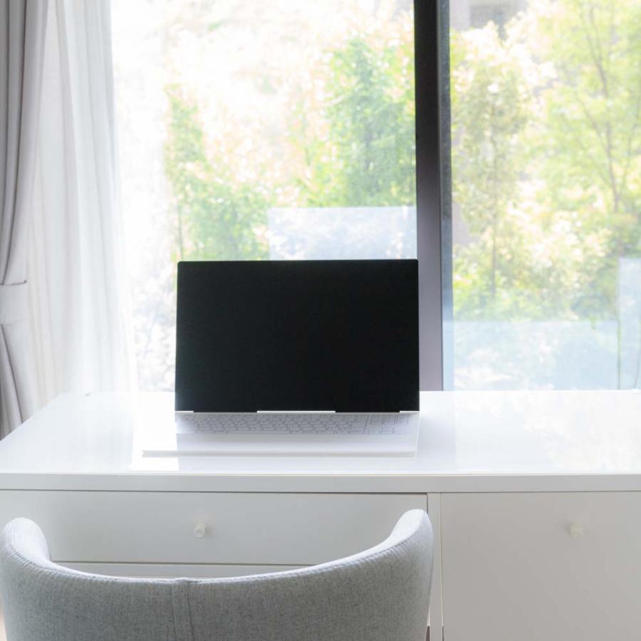 展示用ダミーノートパソコン 【15.6型】 ブラック ホワイト 動かない