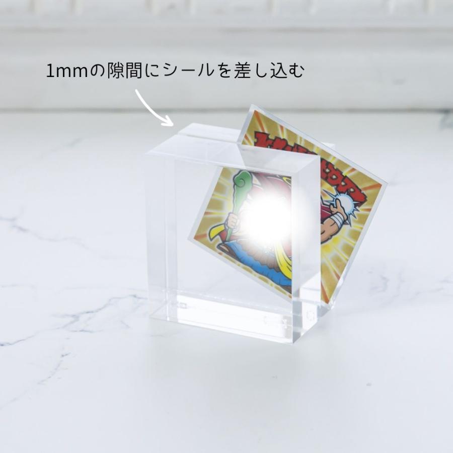 シールディスプレイ シールブロック ビックリマン 55mm 48mm