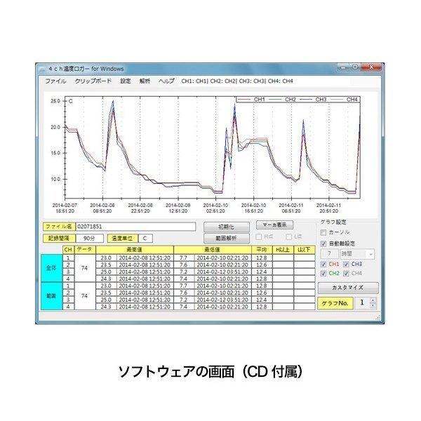 4チャンネル温度ロガー SK-L400T （本体のみ） 佐藤計量器 : myz7270