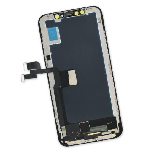 iPhone X コピー パネル 高品質 LCD 02 / アイホン アイフォン 10 液晶 フロントパネル ガラス 画面 交換 自分 デジタイザー タッチ 修理 部品 /保証無品｜gatget55｜02