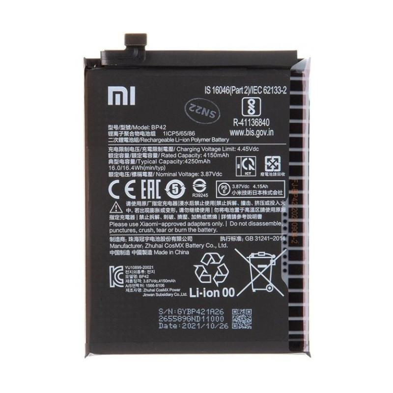 Xiaomi Mi 11 Lite 5G SIMフリー 美品 バッテリー新品 Xiaomi Mi 11 Lite 4G / 5G バッテリー BP42 4250mAh 互換品 シャオミ