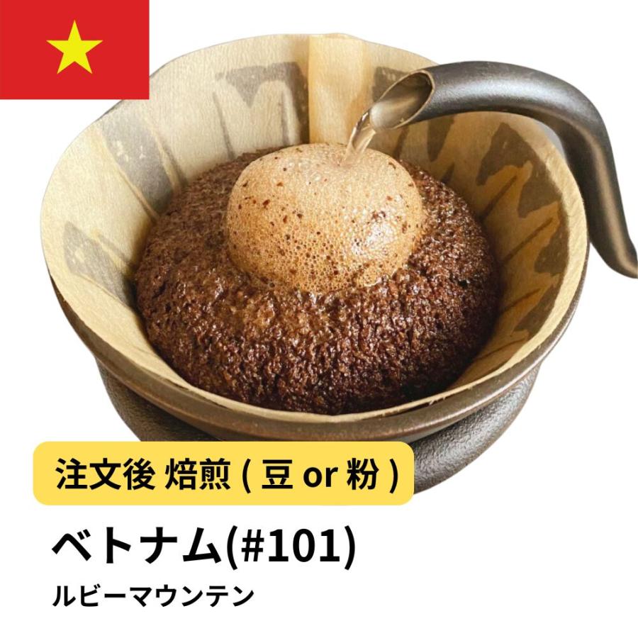 コーヒー 豆 粉 ルビーマウンテン （ベトナム アラビカ） #101