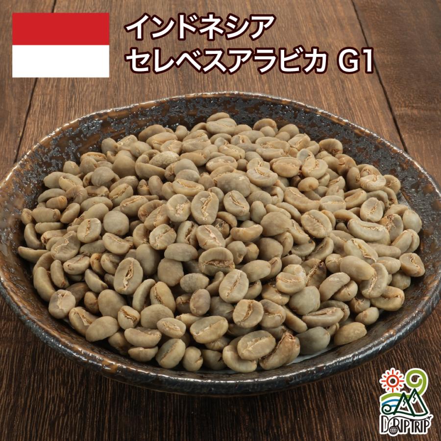 コーヒー 生豆 インドネシア セレベスアラビカ G1 #110 DripTrip 1kg