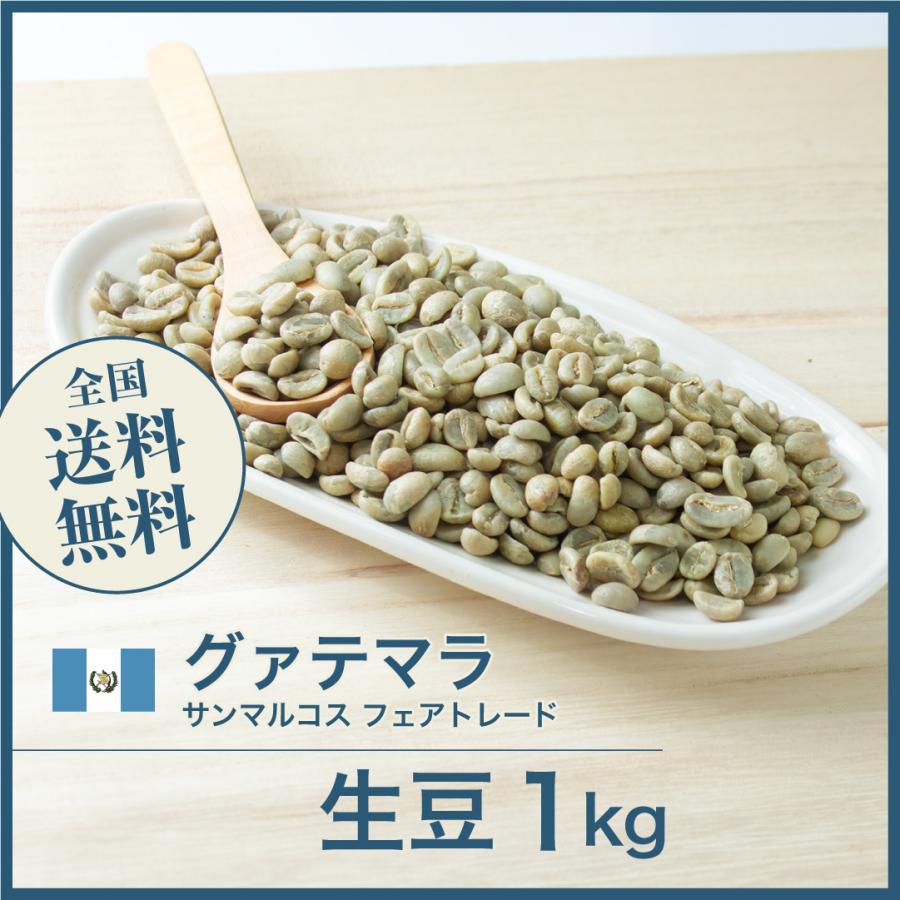 コーヒー 生豆 グアテマラ サンマルコス フェアトレード 有機栽培