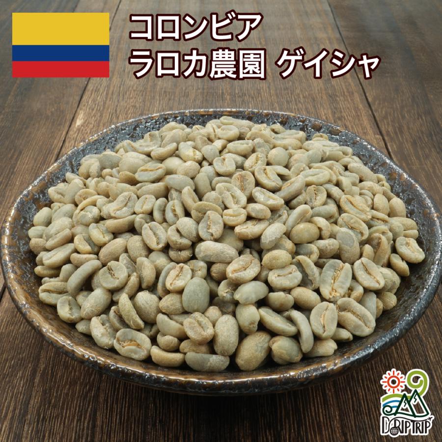 コロンビア 生豆 ラロカ農園 ゲイシャ 送料無料1kg 2kg 5kg #496 DRIP