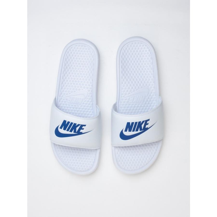 ナイキ Nike ベナッシ サンダル メンズ 男性 ホワイト バーシティロイヤル 3430 102 ガウラスポーツ 通販 Yahoo ショッピング