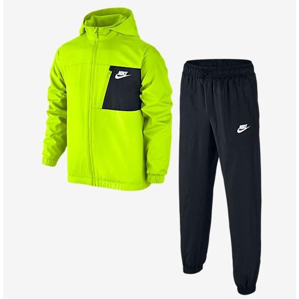 Nike ナイキ フード付き フルジップ ウインドブレーカー ジャージ セットアップ ジュニア 子供 702 ガウラスポーツ 通販 Yahoo ショッピング