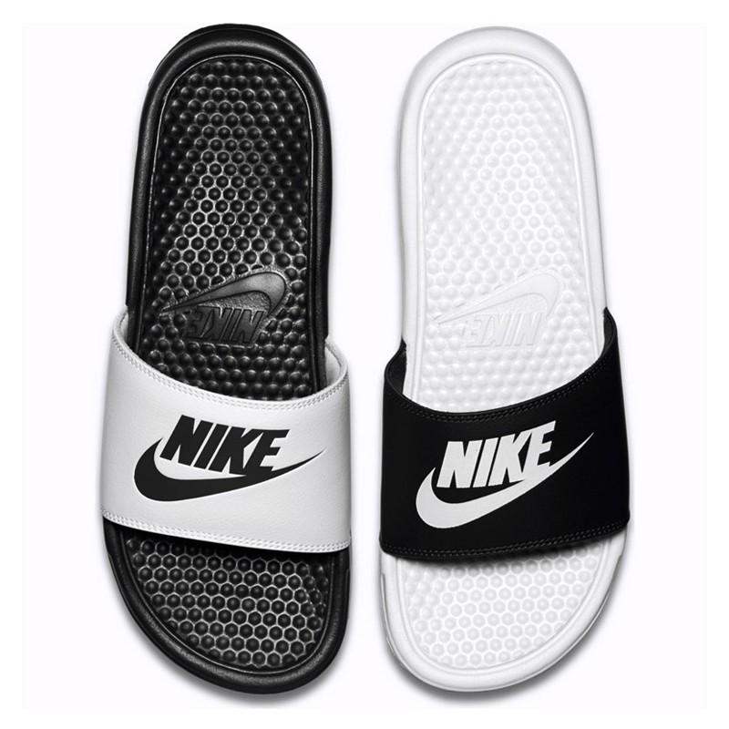 NIKE ナイキ BENASSI JDI MISMATCH シャワーサンダル ベナッシ メンズ 男性 BLK/WT｜gaura-sports