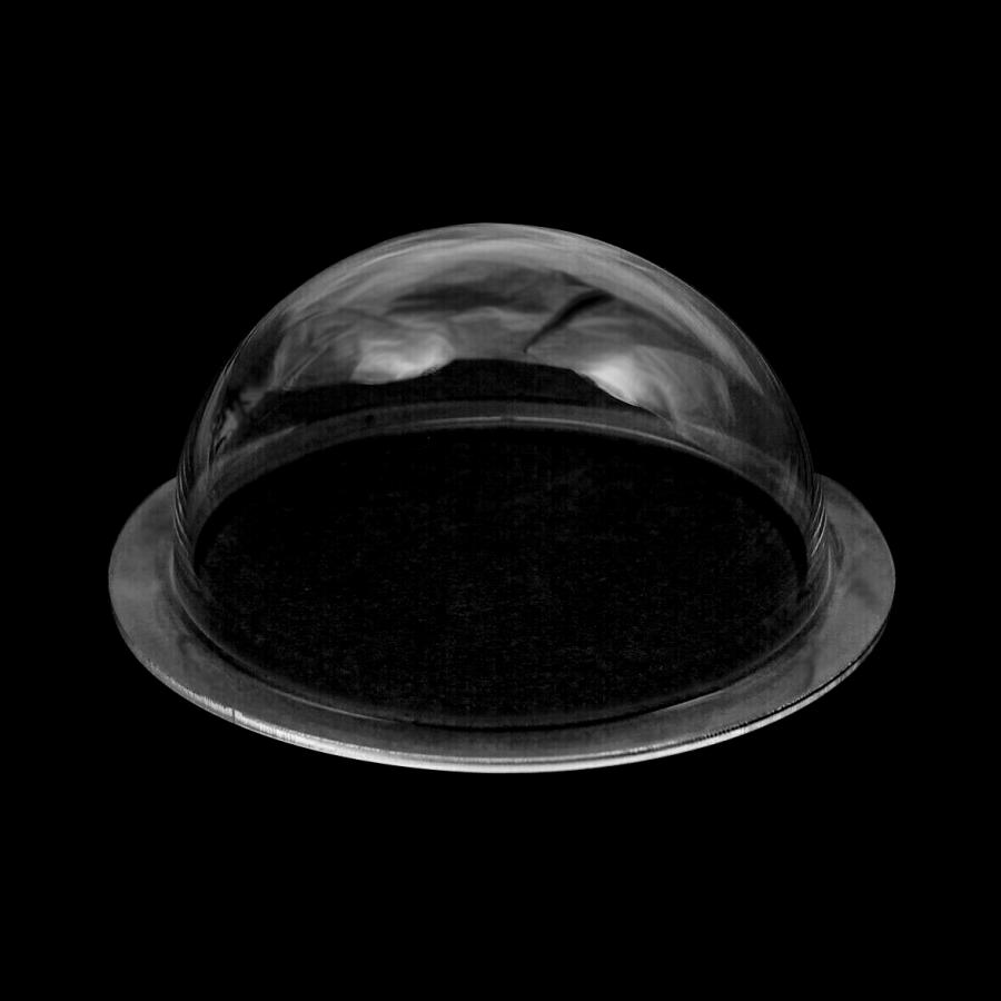 直径 170mm 厚さ 3mm フランジ付き アクリル ドーム型カバー : GAVAN