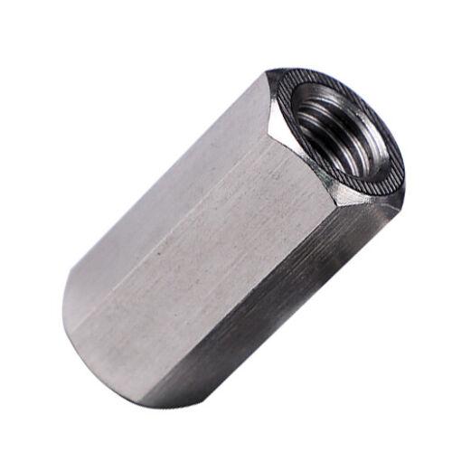 M6 x 1.0 - M8 1.25 全長 30mm 2個入 ステンレス鋼 六角カップ M6 x 1.0 - M8 1.25 全長 30mm 2個入 ステンレス鋼 六角カップ