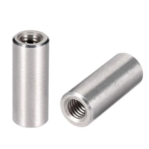 M4 x 0.7 - M6 1 全長 30mm 2個入 ステンレス鋼 ラウンドカップリング