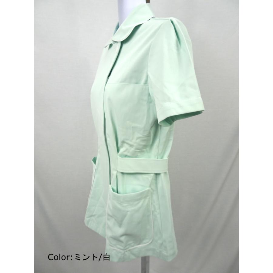 公式サイト白衣 ナースジャケット 73-1448 住商モンブラン(MONTBLANC) 制服、作業服 住商モンブラン ナースジャケット ピンク×白 LL 73-1444