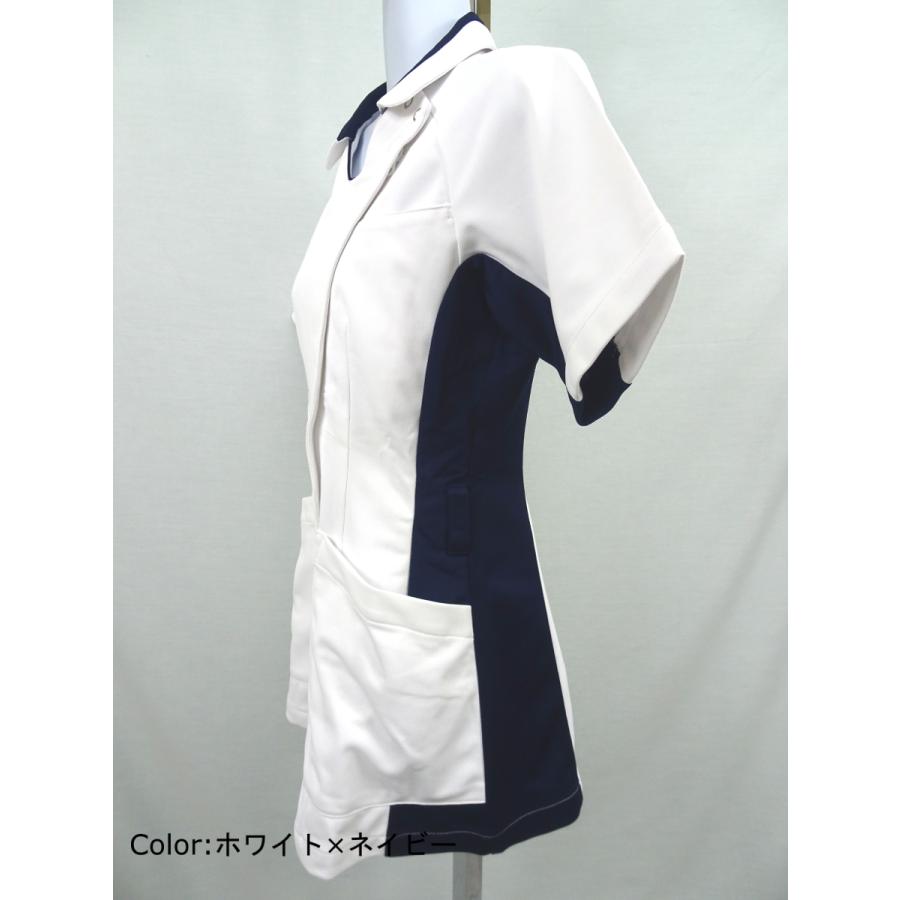 白衣 レディスチュニック VEM137 ミドリ安全 : ユニフォーム GAW