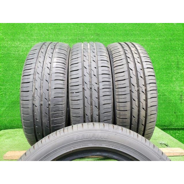 イエローハット 夏タイヤ 4本セット ECOFINE 165/55R14 2023年 8 