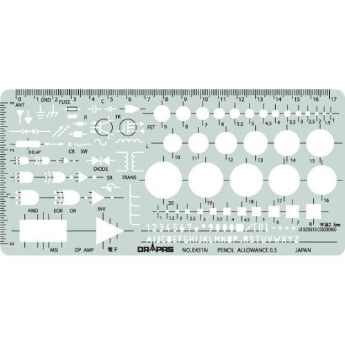 ドラパス テンプレート E451N 学校教育用テンプレート (電子) 31451 bme6fzu Amazon.co.jp: ドラパス テンプレート E451N 学校教育用テンプレート