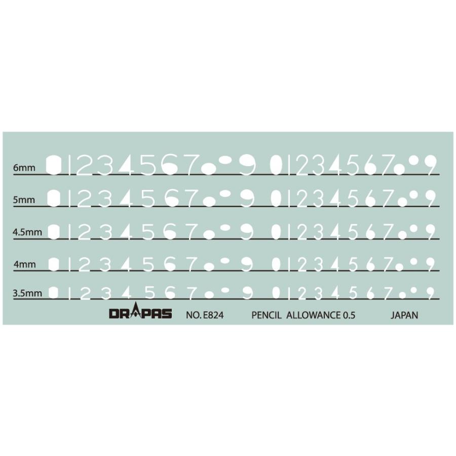 ドラパス テンプレート E824 数字定規 31824 bme6fzu ドラパス テンプレート 31-E824 数字定規 ※メール便対応可 : 画材生活