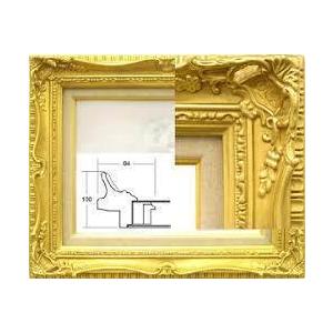 額縁　油彩額　油額　大額　 F8 赤鉄　ゴールド　シルバー　アンティークアイボリー　7802　画材