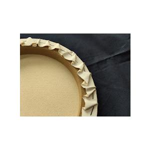 24cmx30cm 20枚 楕円型 張りキャンバス 画材 クレサン コットン100% キャンバスの画像