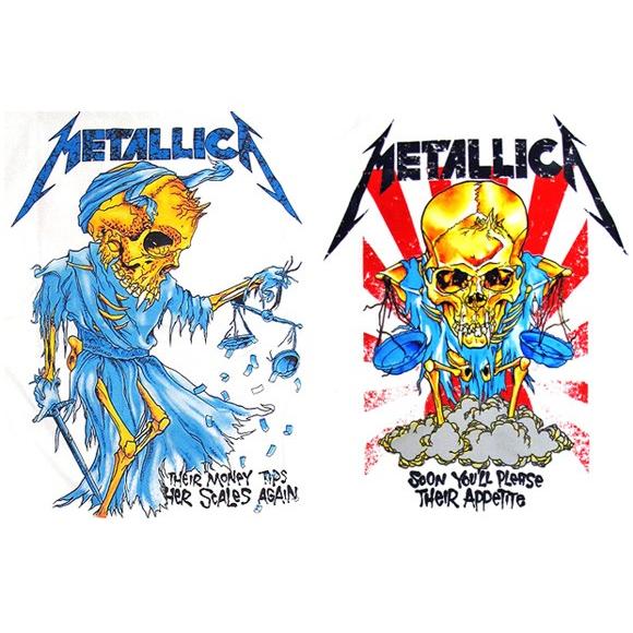 メール便対応可 Metallica メタリカ バンドtシャツ 白 Ba 0001 Wh Vf Ba 0001 Wh Bell 通販 Yahoo ショッピング