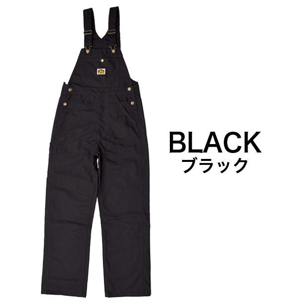 ベンデイビス オーバーオール Ben Davis Bib Usモデル Salenew大人気 404 黒 ダック Overall