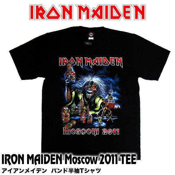 IRON MAIDEN アイアン・メイデン バンドTシャツ BG-0005-BK Moscow 