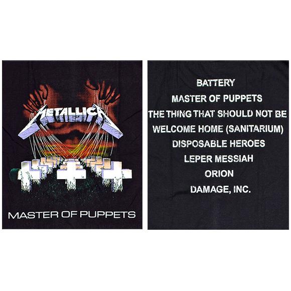 METALLICA メタリカ METAL OF PUPPETS TEE ロックバンド 半袖Tシャツ【メール便配送】｜gb-int｜04