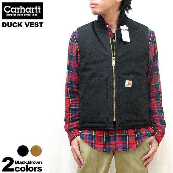 Carhartt カーハート ベスト メンズ ダック V01 アウター : BELL Carhartt カーハート ベスト メンズ ダック V01 アウター : BELL