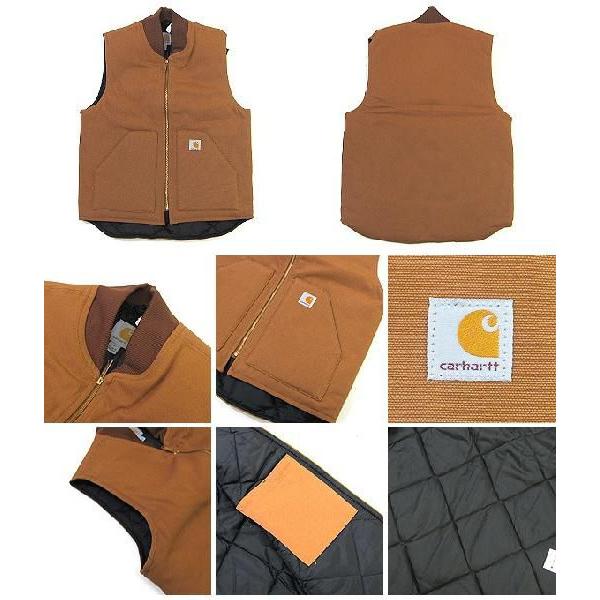 Carhartt カーハート ベスト メンズ ダック V01 アウター : BELL Carhartt カーハート ベスト メンズ ダック V01 アウター : BELL