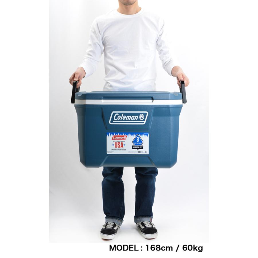 在庫限り コールマン クーラーボックス アイスチェスト 52qt Coleman Cooler ブルー スペースブルー 海外最新 Wolbergstudio Com