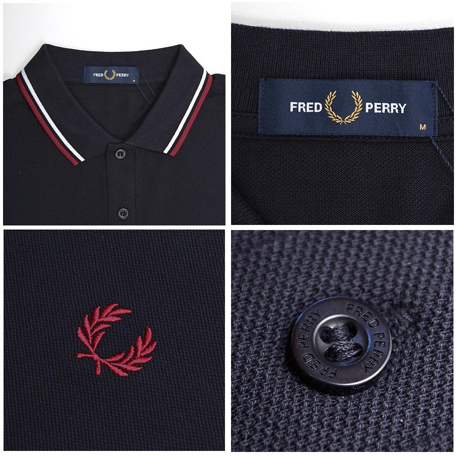 FREDPERRY フレッドペリー ポロシャツ メンズ ブランド 半袖 M3600 ツインチップ シャツ 半袖ポロシャツ | FRED PERRY | 17