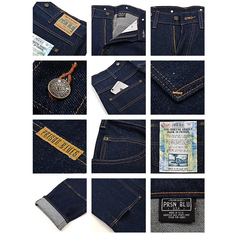 プリズンブルース ダブルニー ワークパンツ サスペンダーボタン