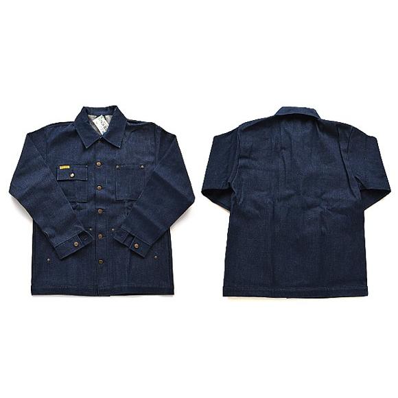 PRISON BLUES プリズンブルース デニム ジャケット ヤードコート シャツ #610 YARD COAT メンズ｜gb-int｜03