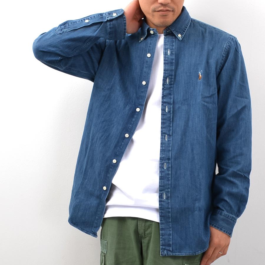POLO RALPH LAUREN ポロラルフローレン デニムシャツ メンズ POLO RALPH LAUREN ポロラルフローレン デニムシャツ メンズ