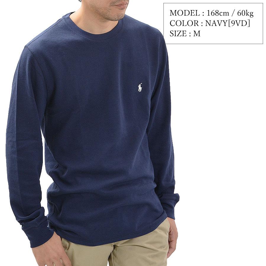 ポロ ラルフローレン 長袖Tシャツ ロンT サーマル メンズ クルーネック POLO RALPH LAUREN PWLCFR PW17HF 大きいサイズ｜gb-int｜10