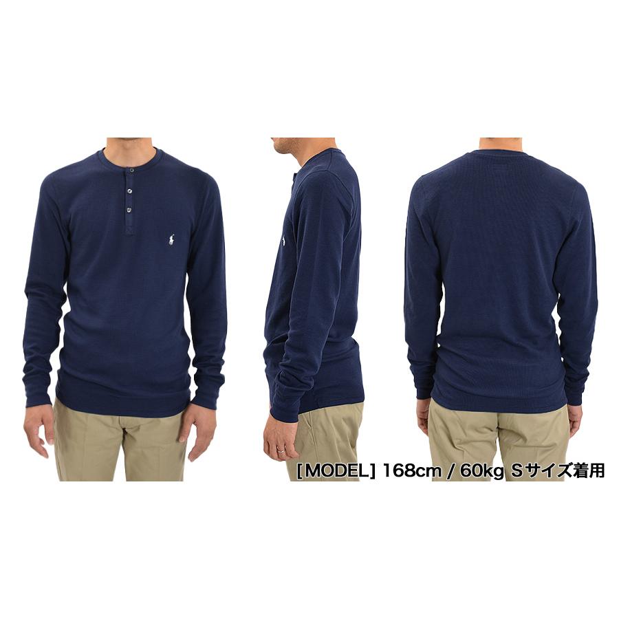 POLO RALPH LAUREN ポロ ラルフローレン Tシャツ ロンT 長袖Tシャツ ヘンリーネック サーマル メンズ PWLHRL PWLHFR｜gb-int｜23